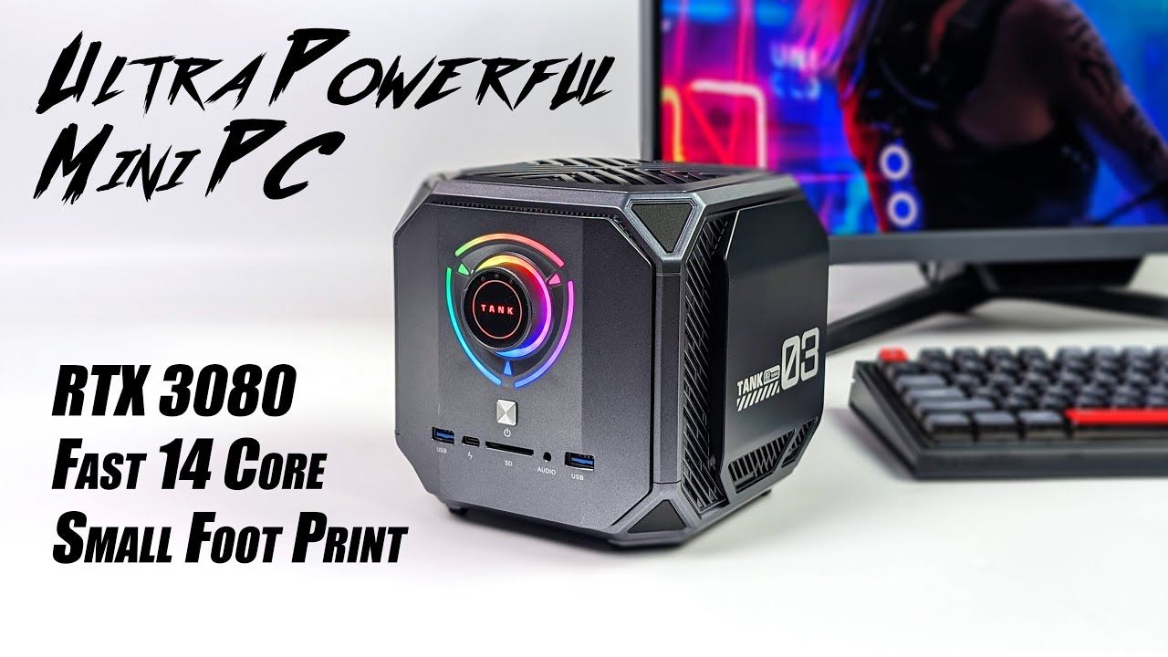 The TANK 03 Is An All New Ultra FAST Mini Gaming PC! RTX 3080 Hands-On Review