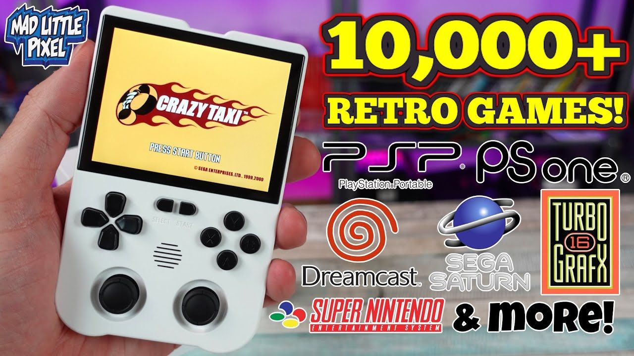 WOW! That’s A LOT Of RETRO Games! Cheap NEW Emulation Handheld Plays It ALL!