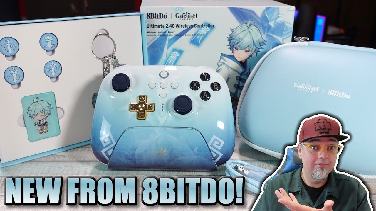 8Bitdo Made A NEW ULTIMATE Controller For Genshin Impact!