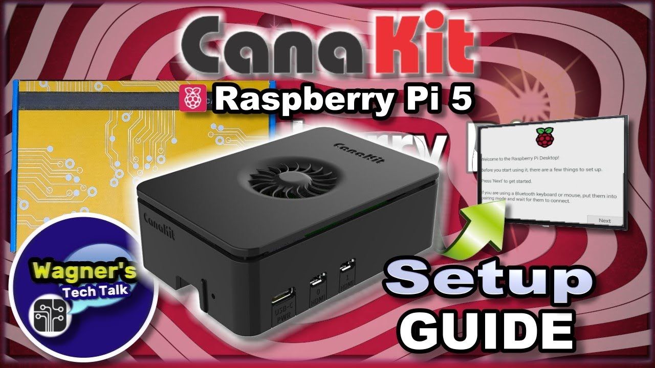 CanaKit Raspberry Pi 5 8GB Starter Kit [Turbine] – Setup Guide