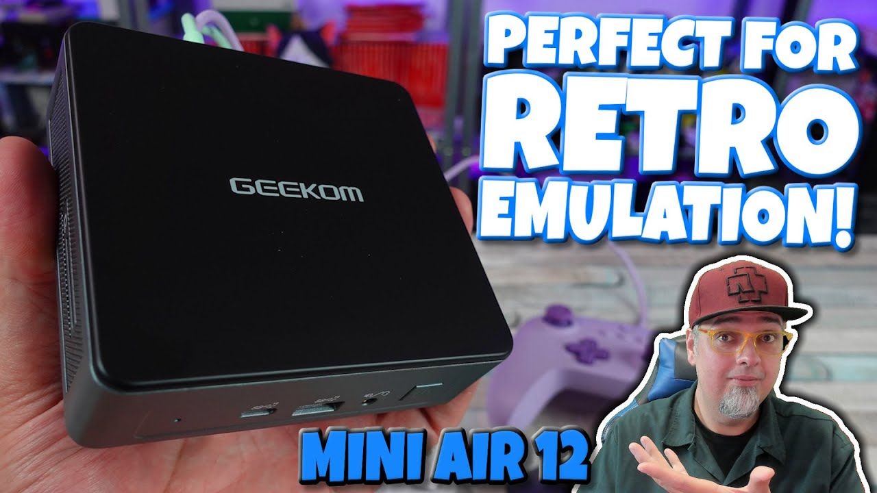 Cheap & Small Retro Emulation Gaming PC? Geekom Mini Air 12 Test!