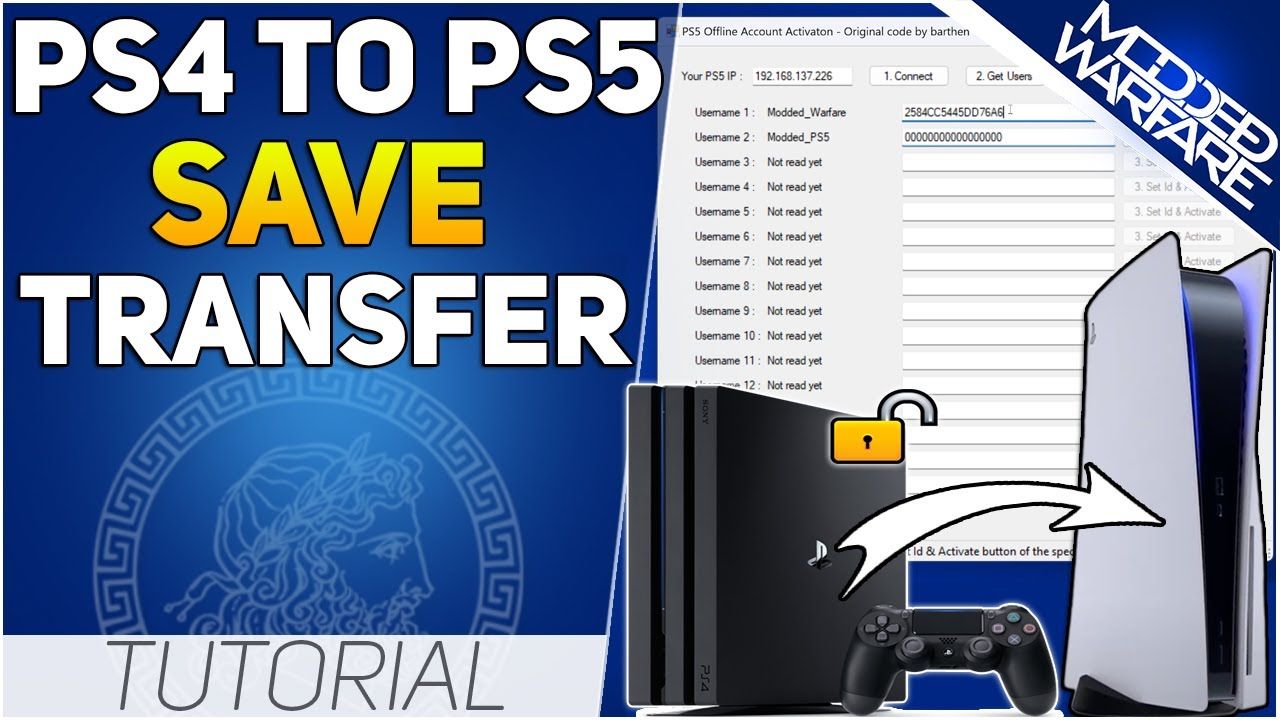Copying PS4 Saves to your Jailbroken PS5