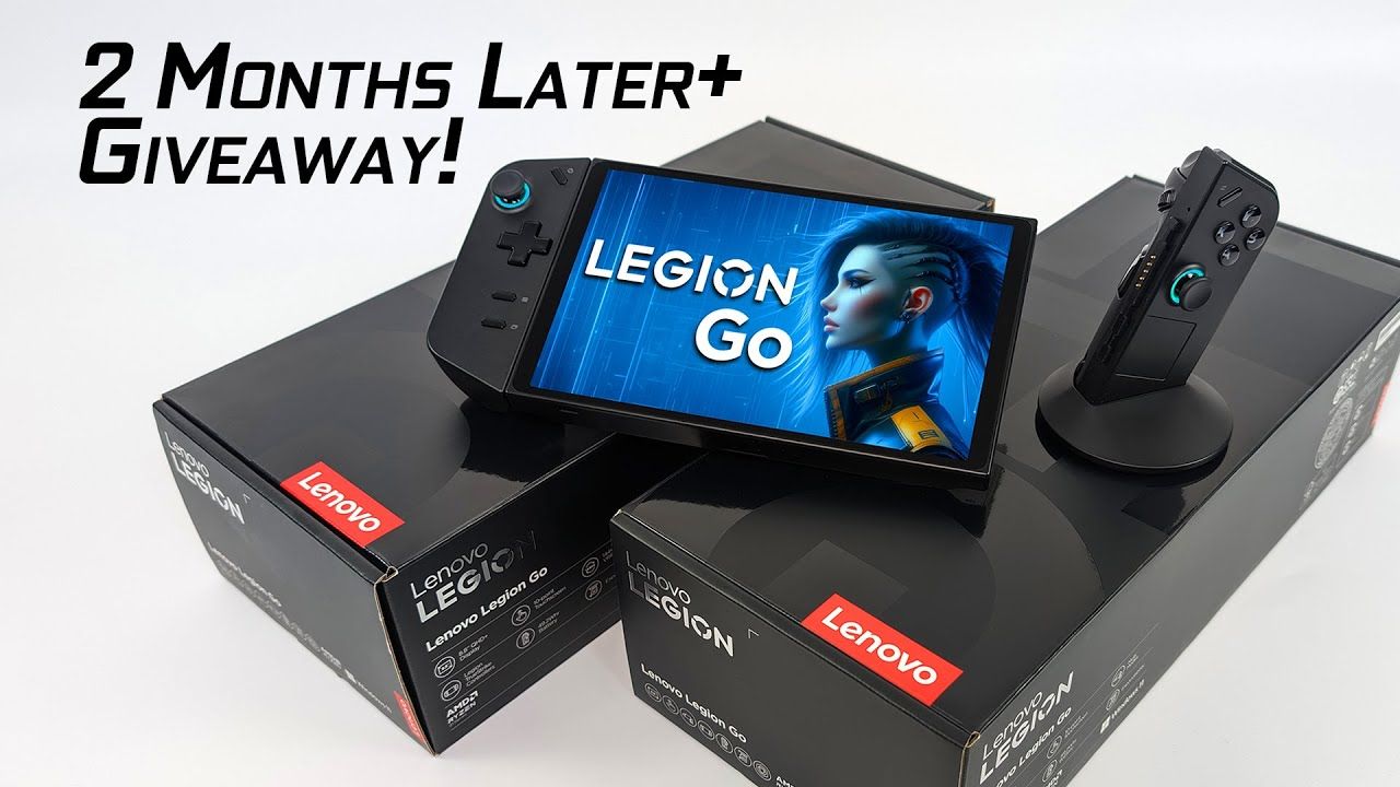 Legion Go 2 Months Later, A Fast Big Screen Hand Held & 2X Giveaway!