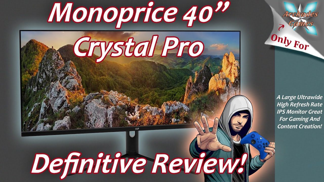 Monoprice 40 Crystal Pro Review – Ultrawide for Ultra Fun!