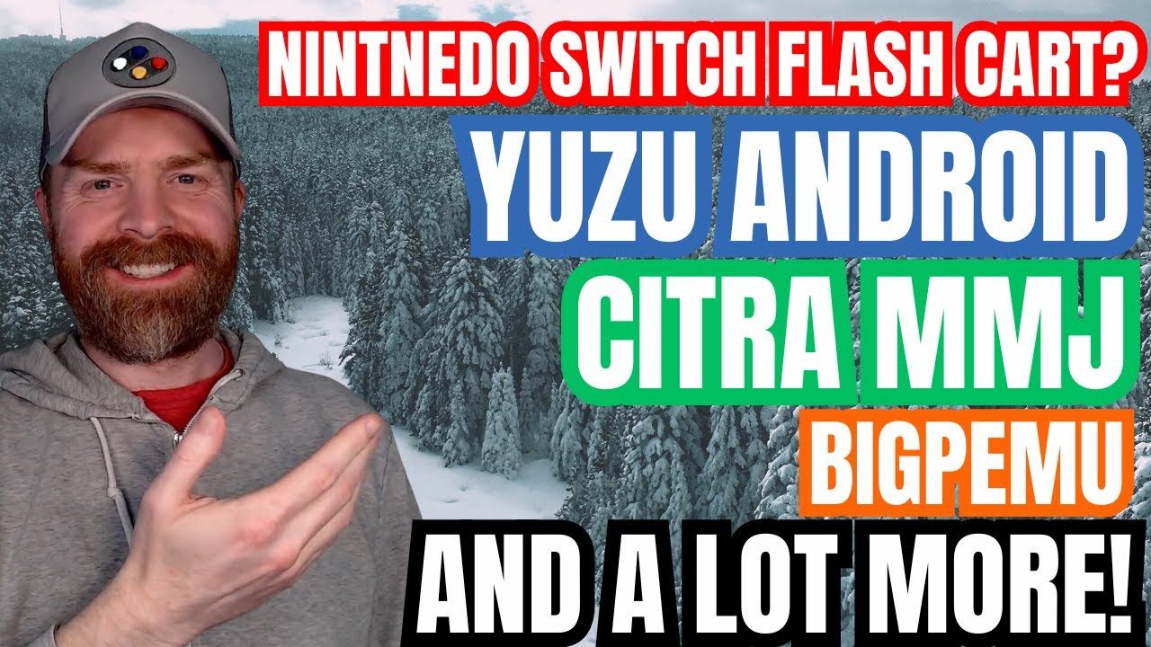 Nintendo Switch Flash Cart Surfaces, Huge Improvements for Yuzu Android and A LOT more!