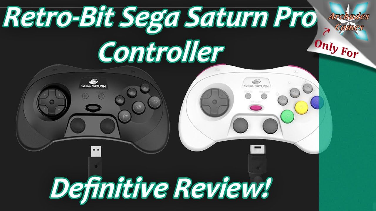 Retro-Bit Sega Saturn Pro Controller Review – My Go-To For Saturn Gaming!