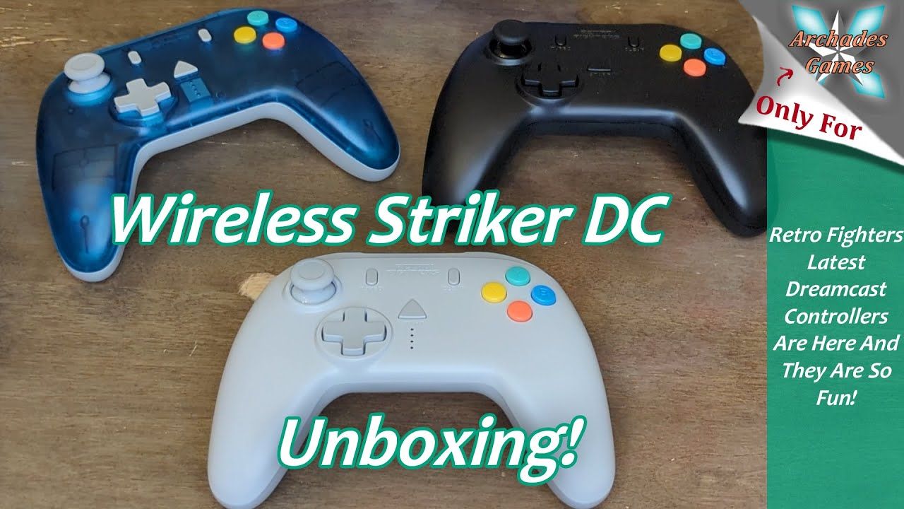 Retro Fighters Wireless Striker DC Unboxing – I Love These Colors!