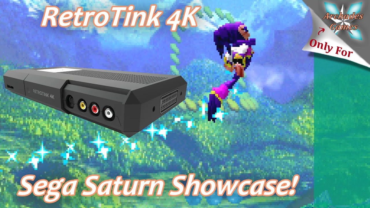 RetroTink 4K Sega Saturn Games Showcase – Still A Great System To Play!