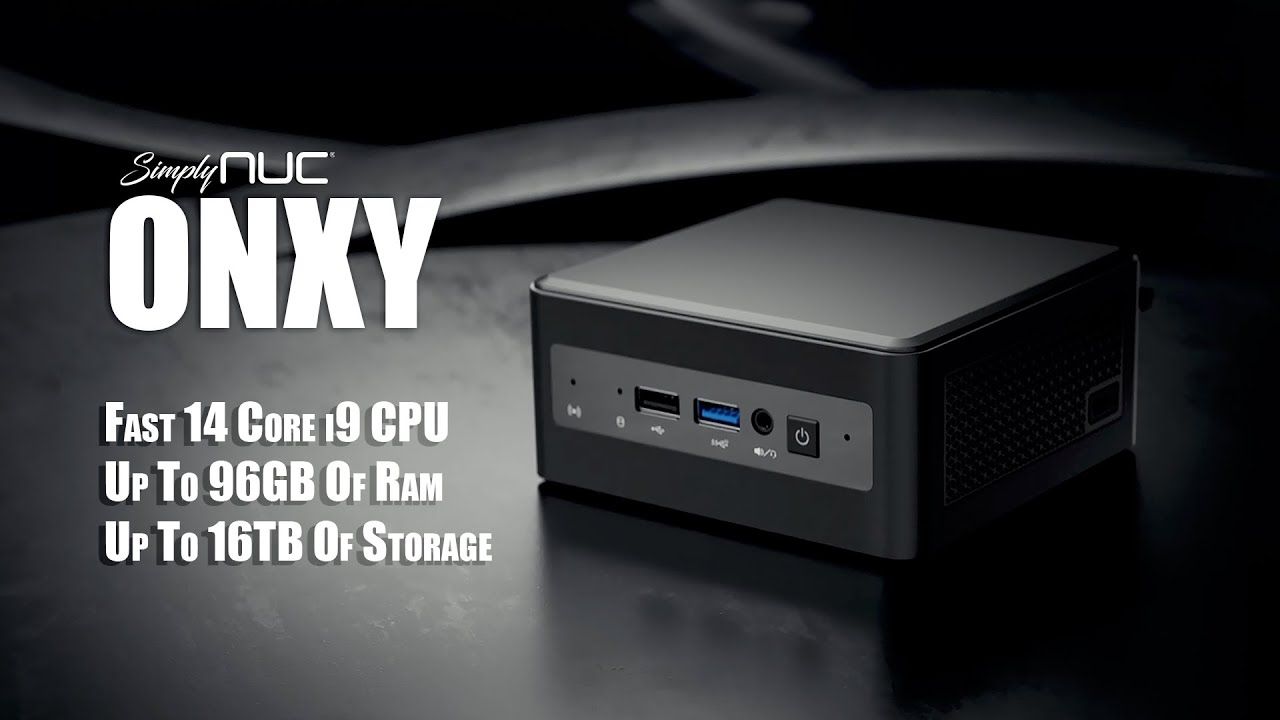 Simply NUC Onyx Hands On, This New 14 Core Small Foot Print Mini PC Is FAST!