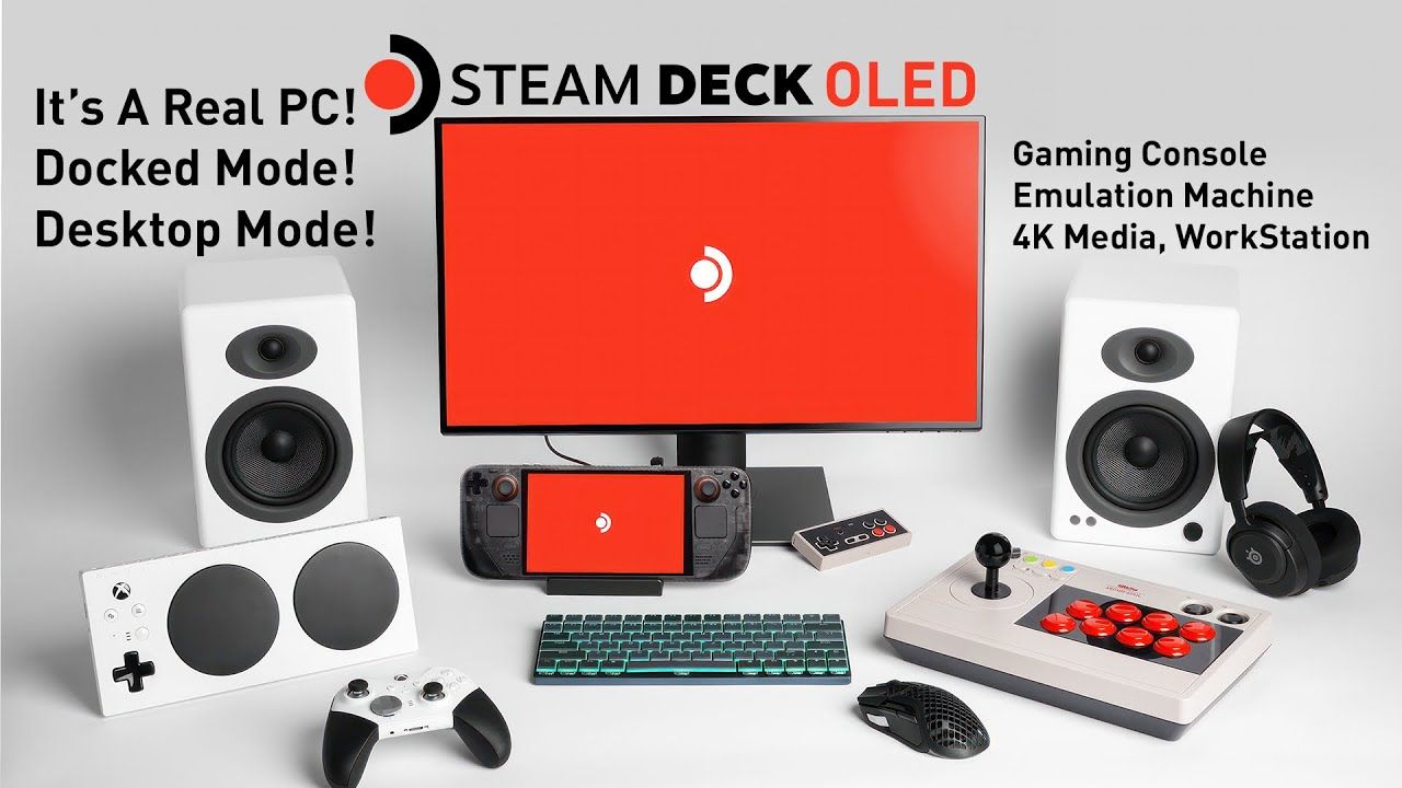 Yes, You Can Use the Steam Deck OLED Like A Real PC! It’s Awesome! Desktop Mode Hands-On