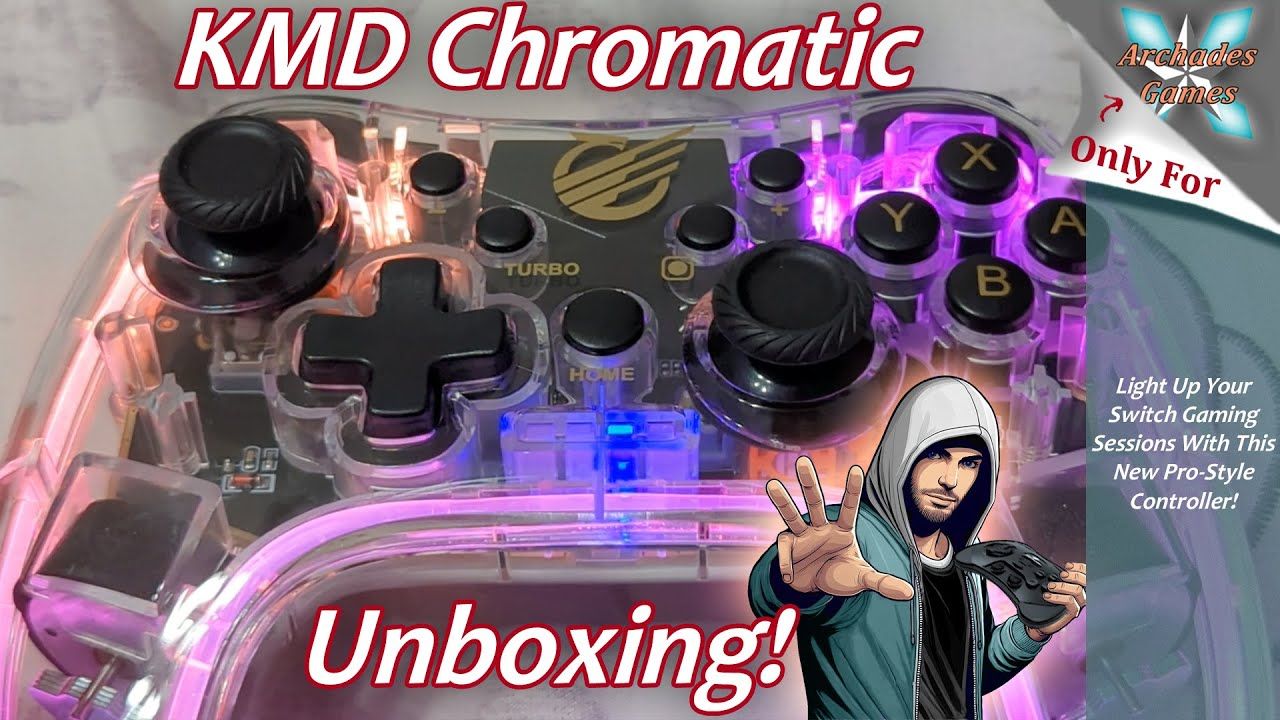 KMD Chromatic Switch Controller Unboxing