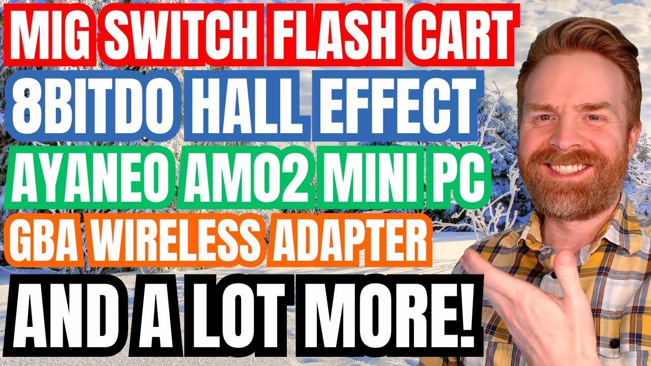 MIG Switch Flash cart in Action, GBA Wireless Adapter Emulation, AYANEO AM02 Mini PC and more…