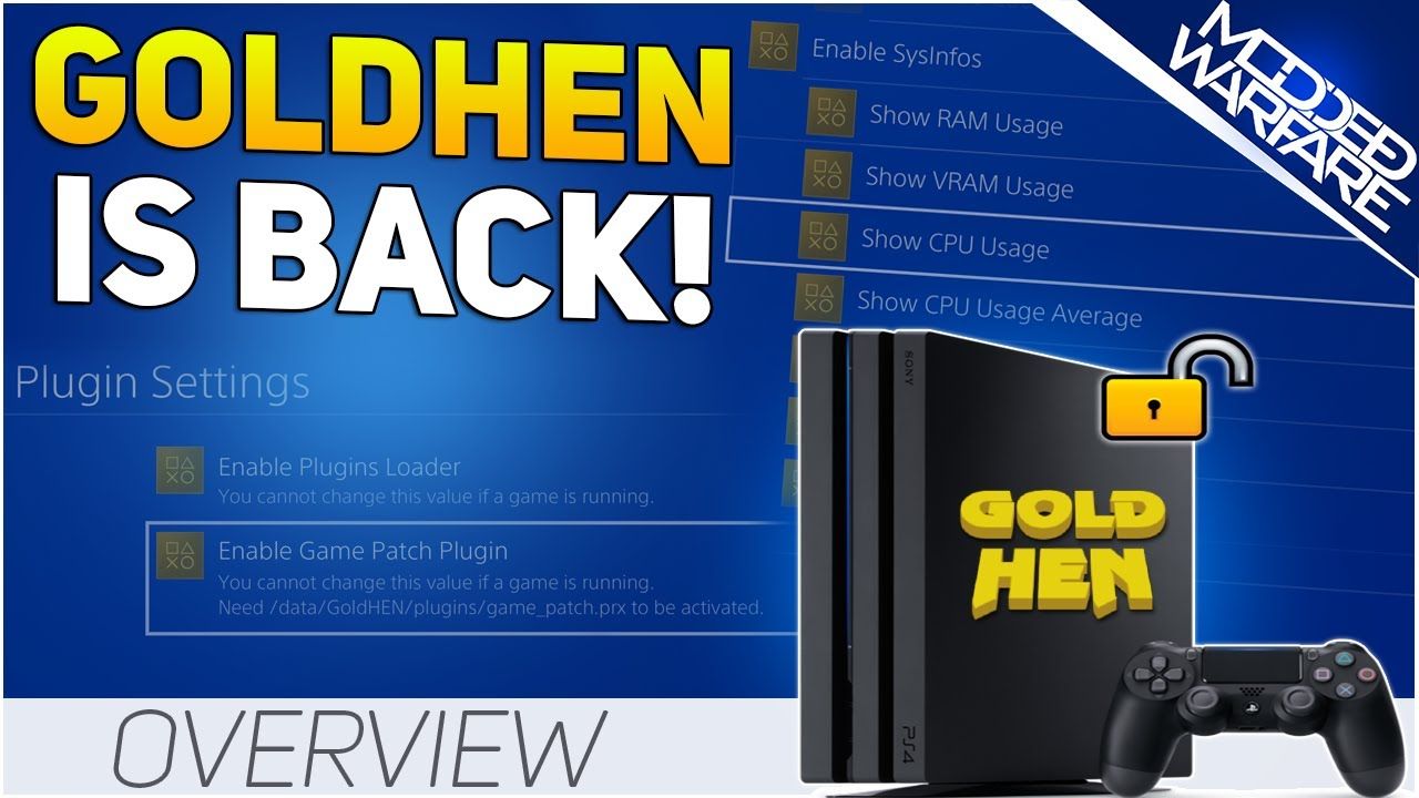 New GoldHEN 2.4b15 for PS4 Released!