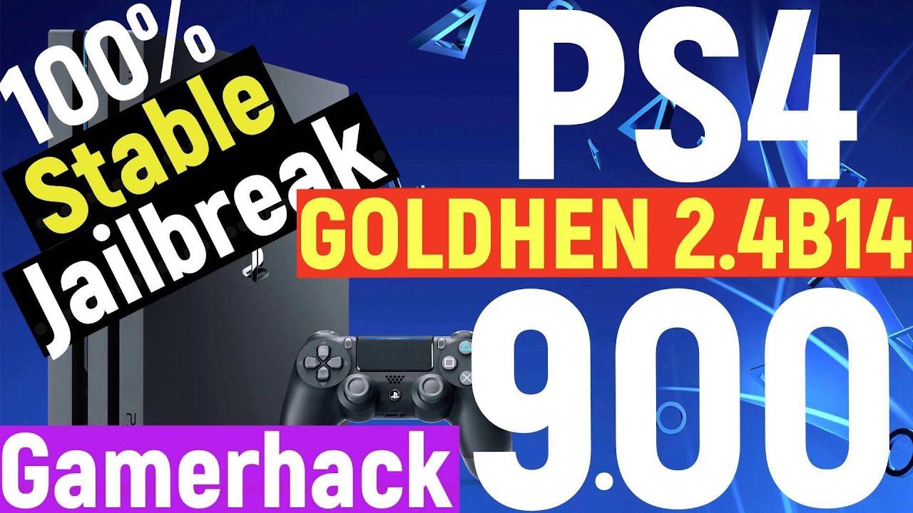 PS4 Jailbreak 9.00 | 100% Stable | Goldhen 2.4 | Gamer Hack’s Host