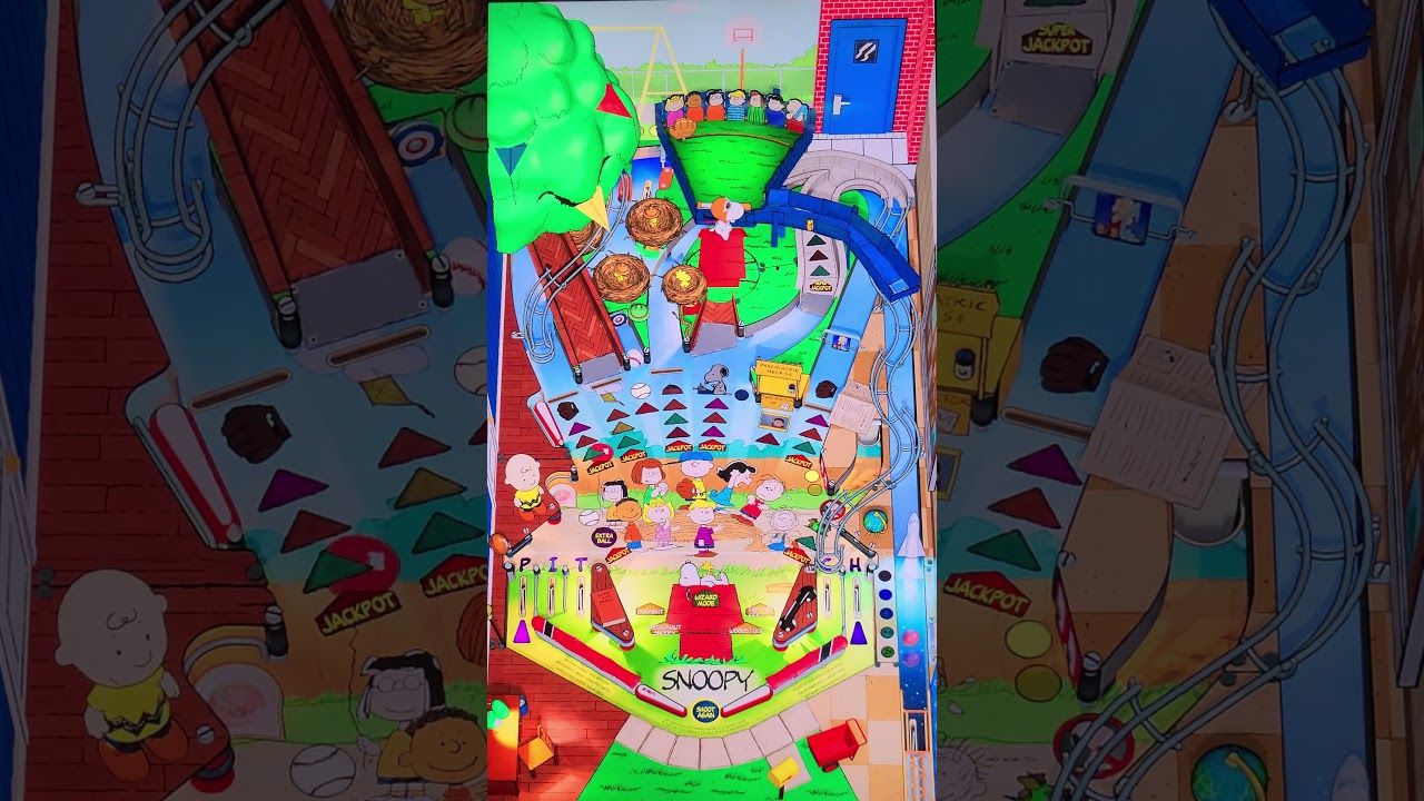 Peanuts’ Snoopy Pinball by Zen Studios on the AtGames Legends 4KP