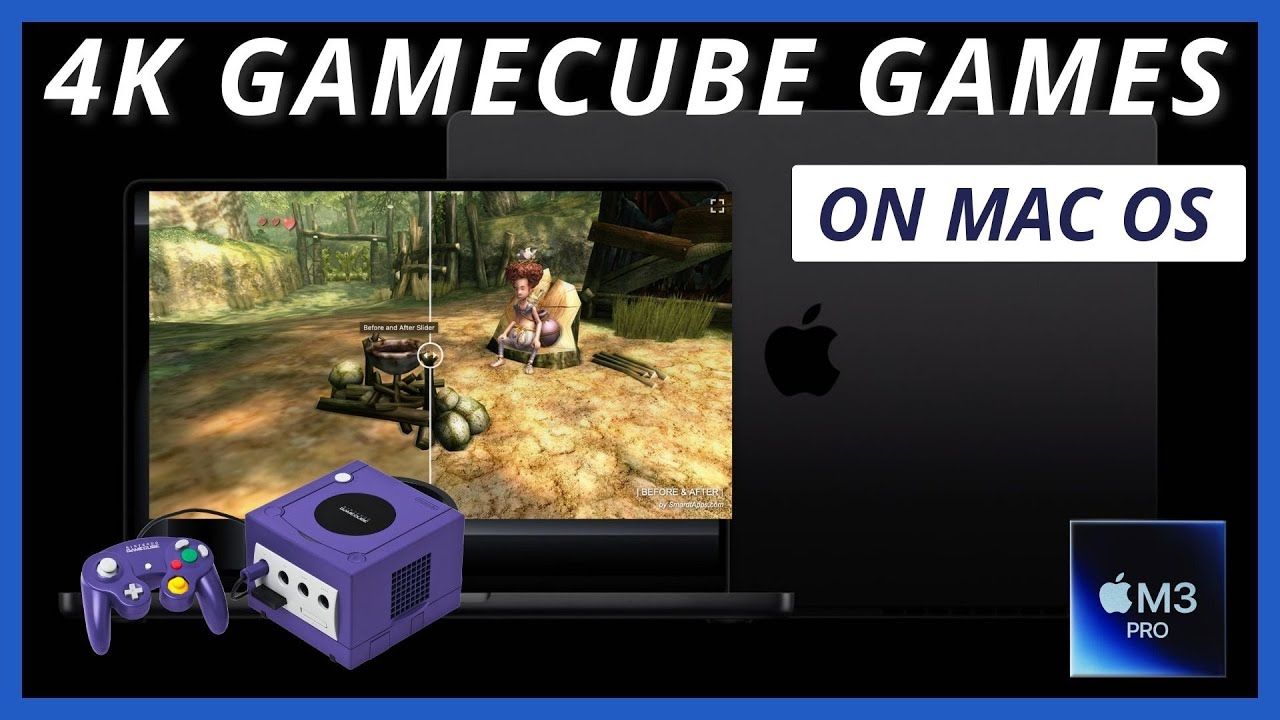 Playing 4K GameCube Games on MacBook M3 Pro | It’s a Beast