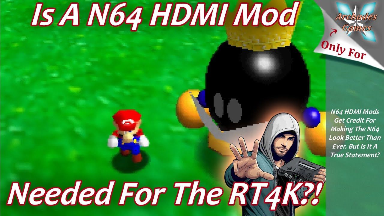 Save Your Cash! No Need For An Hdmi Mod For N64 When You Have Retrotink 4k!