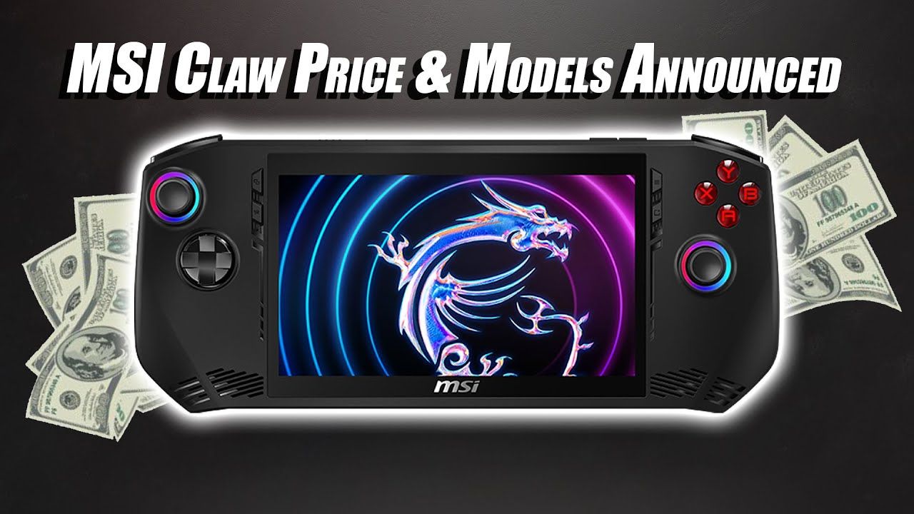 The MSI Claw Price and variants Have Been Announced, Will You Buy One?
