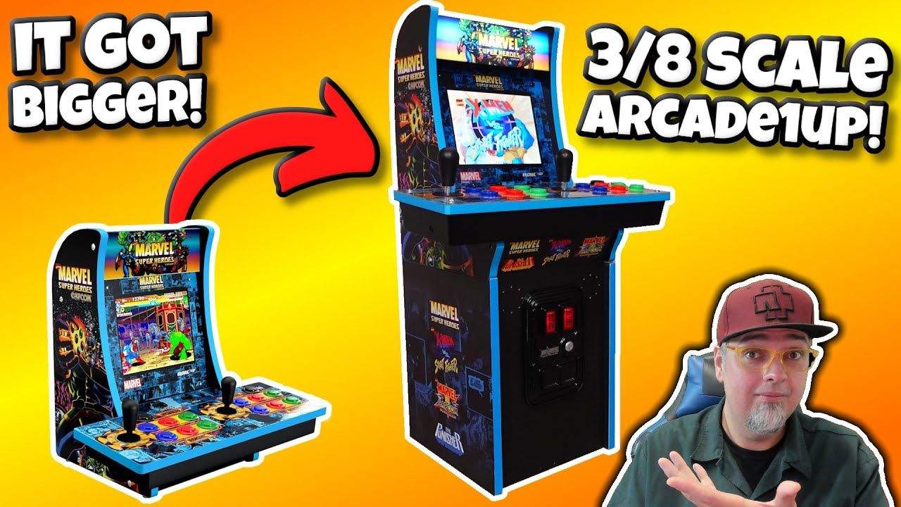 The Small $99 Marvel Arcade Machine Got Taller With A NEW Accessory!