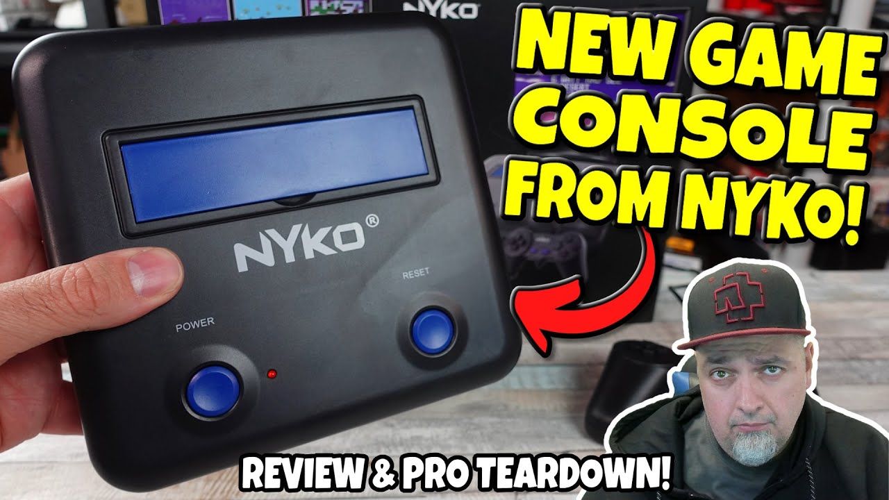 This NYKO Game Console With 300 Games IS AMAZING!