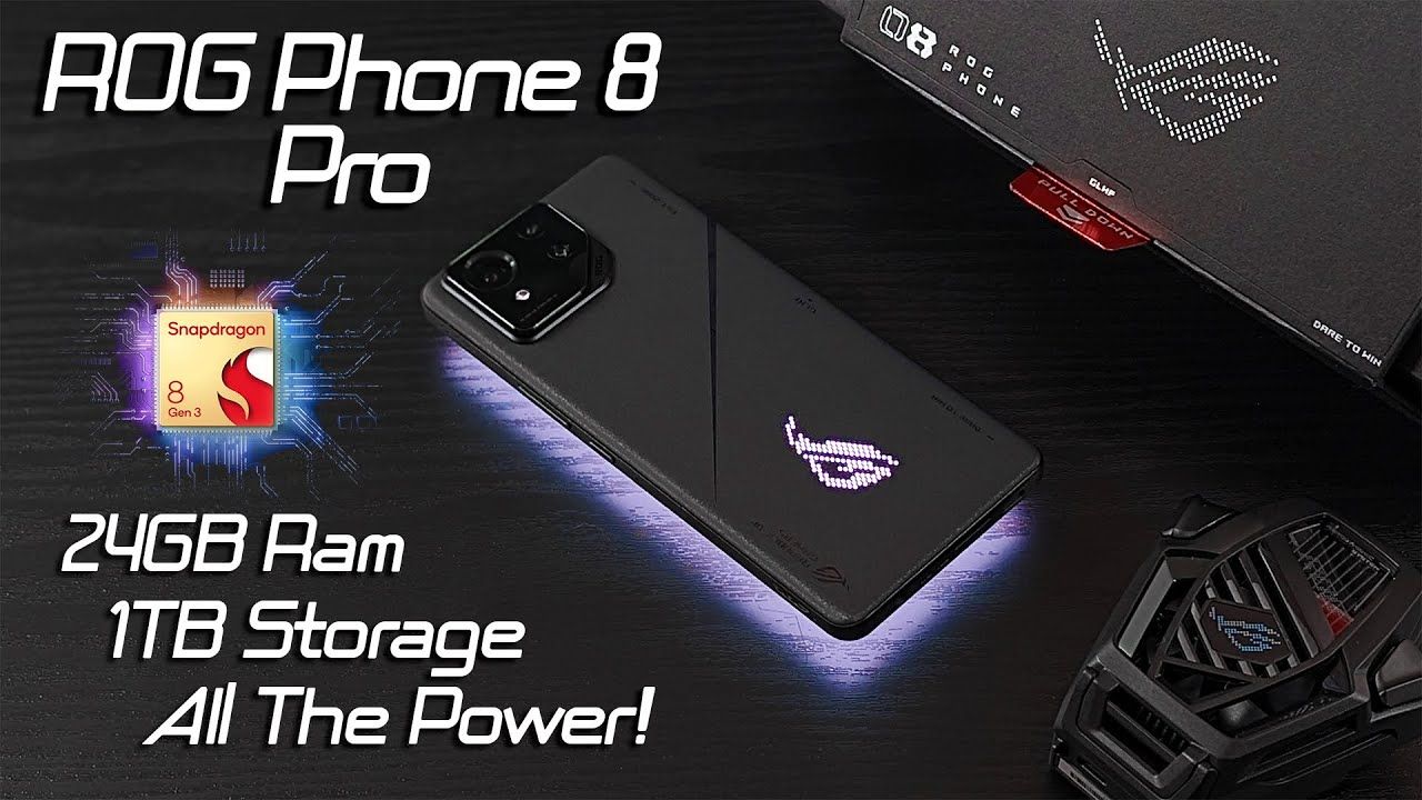 This New PHONE Has Better Specs Than Your PC! ROG Phone 8 Pro Hands On