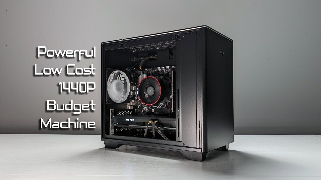 We Built A Powerful Low Budget 1440P Gaming PC Using An Unlikely Combo