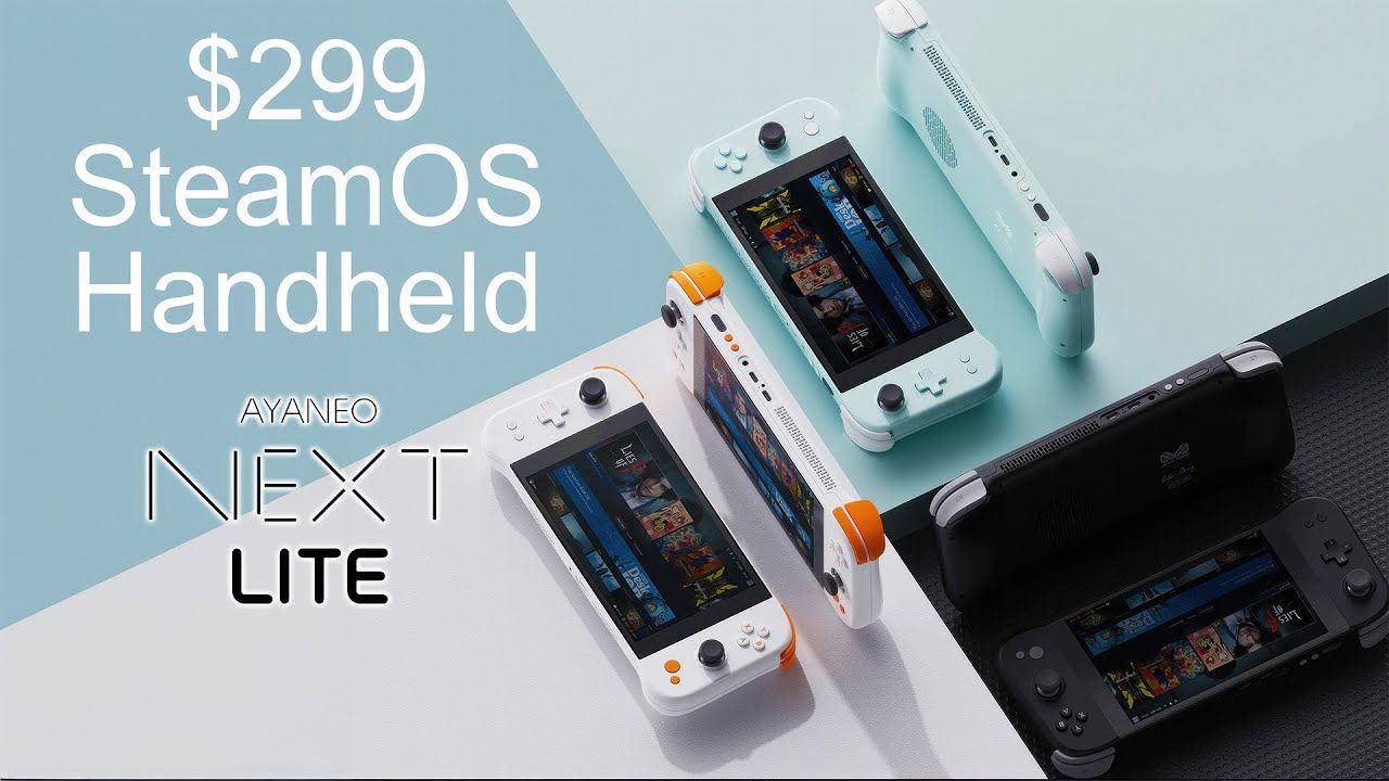 Will The Upcoming $299 AYANEO Next Lite REALLY Compete? An All New SteamOS Handheld