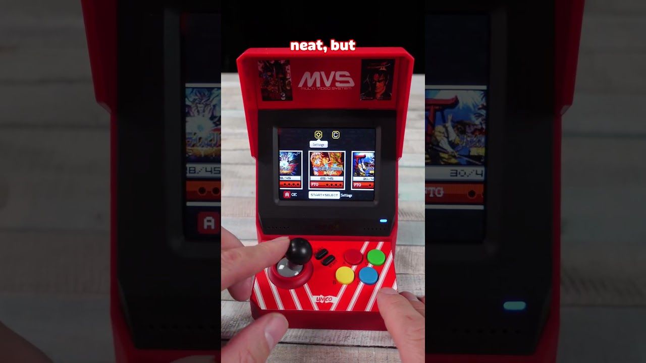 Mini Big Red NEO GEO Arcade Machine!