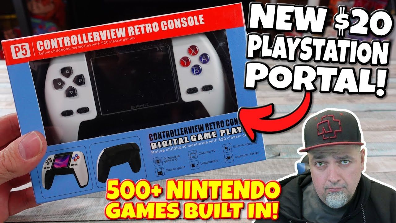 The NEW $20 PlayStation Portal Has OVER 500 Nintendo Games Built Into It!
