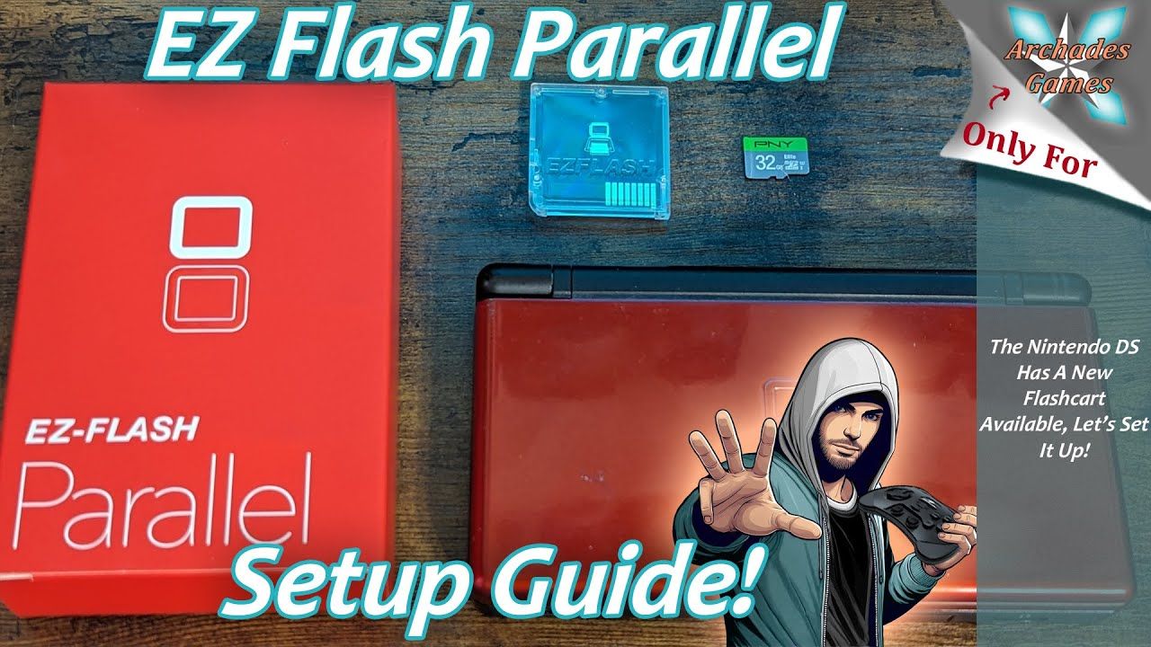 EZ Flash Parallel Setup – A New Nintendo DS Flash Card Has Arrived!