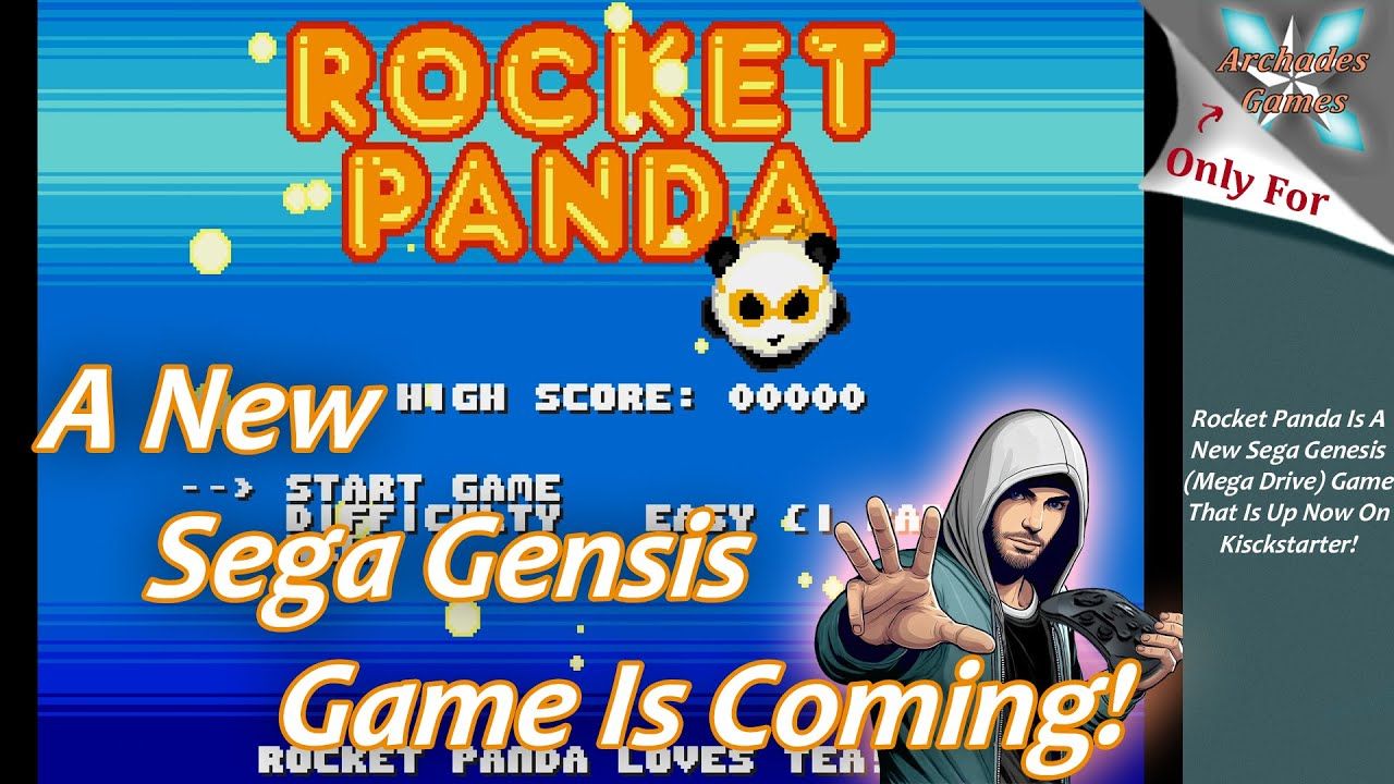 Rocket Panda Is A New Sega Genesis (Mega Drive) Game Available On Kickstarter!