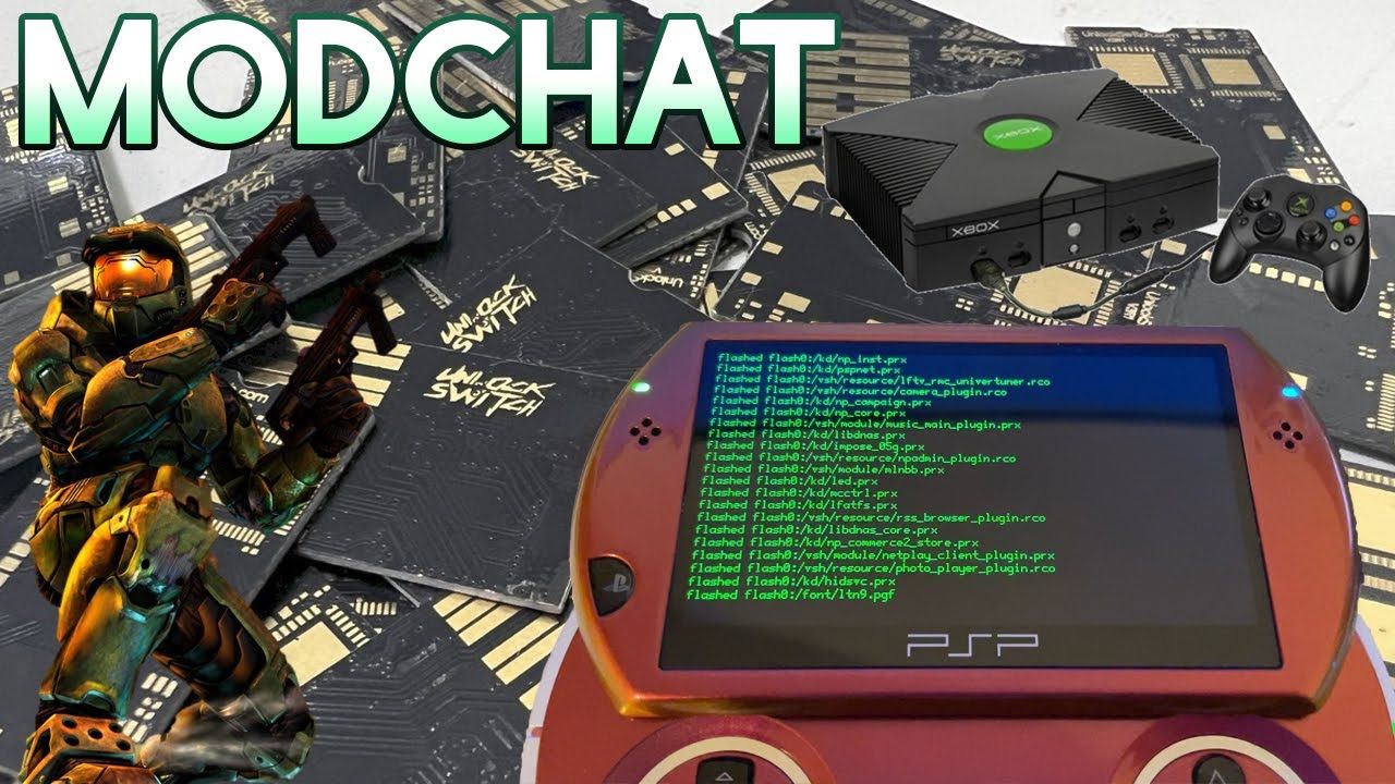 Halo 2 HD Patch Released, UnlockSwitch Announcement, Aiseirigh PSP Unbricker – ModChat 119