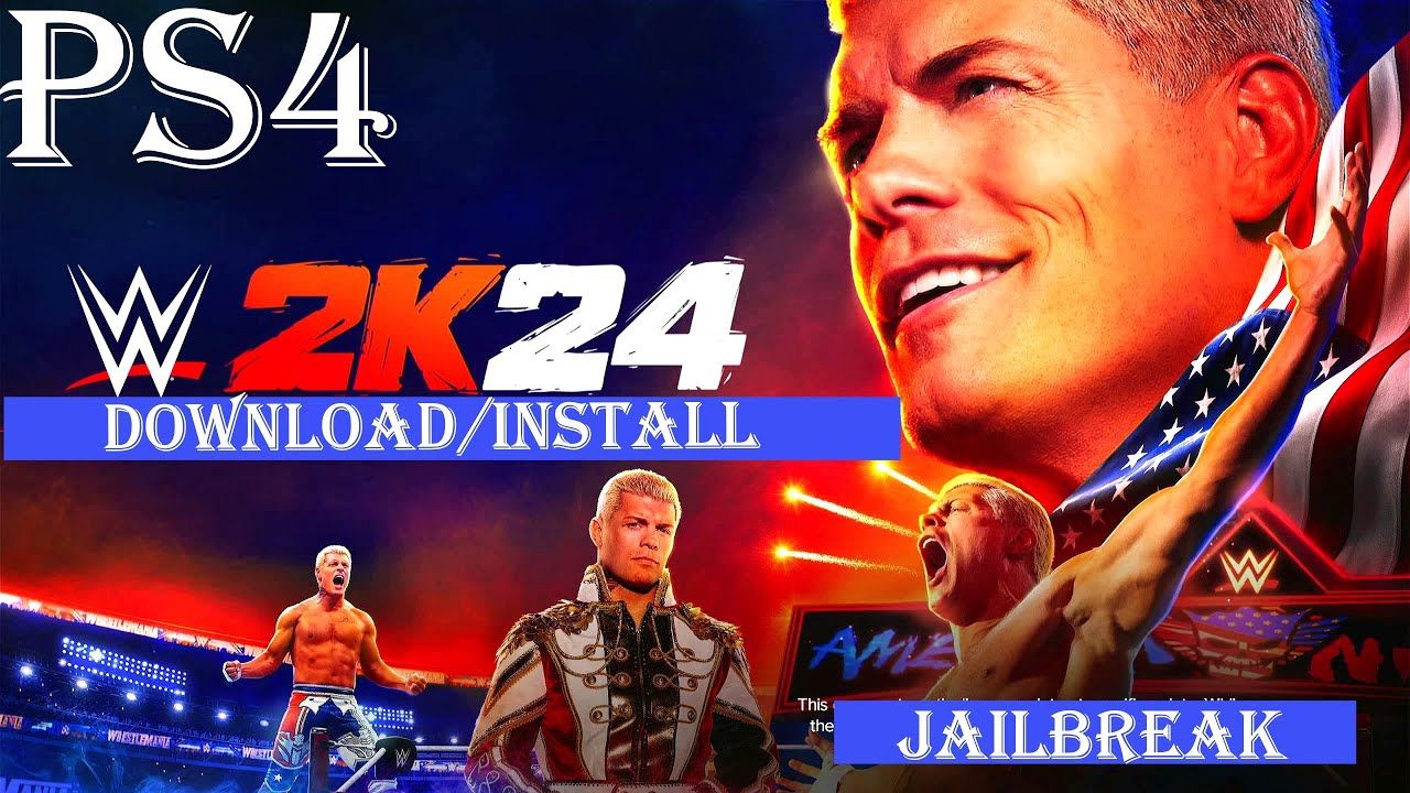 How to Download & Have WWE 2K24 on a jailbroken ps4