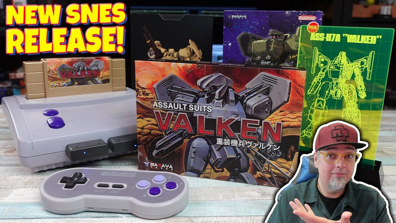 It’s Amazing To Open A NEW SNES Game! Assault Suits Valken Collector’s Edition Unboxed!
