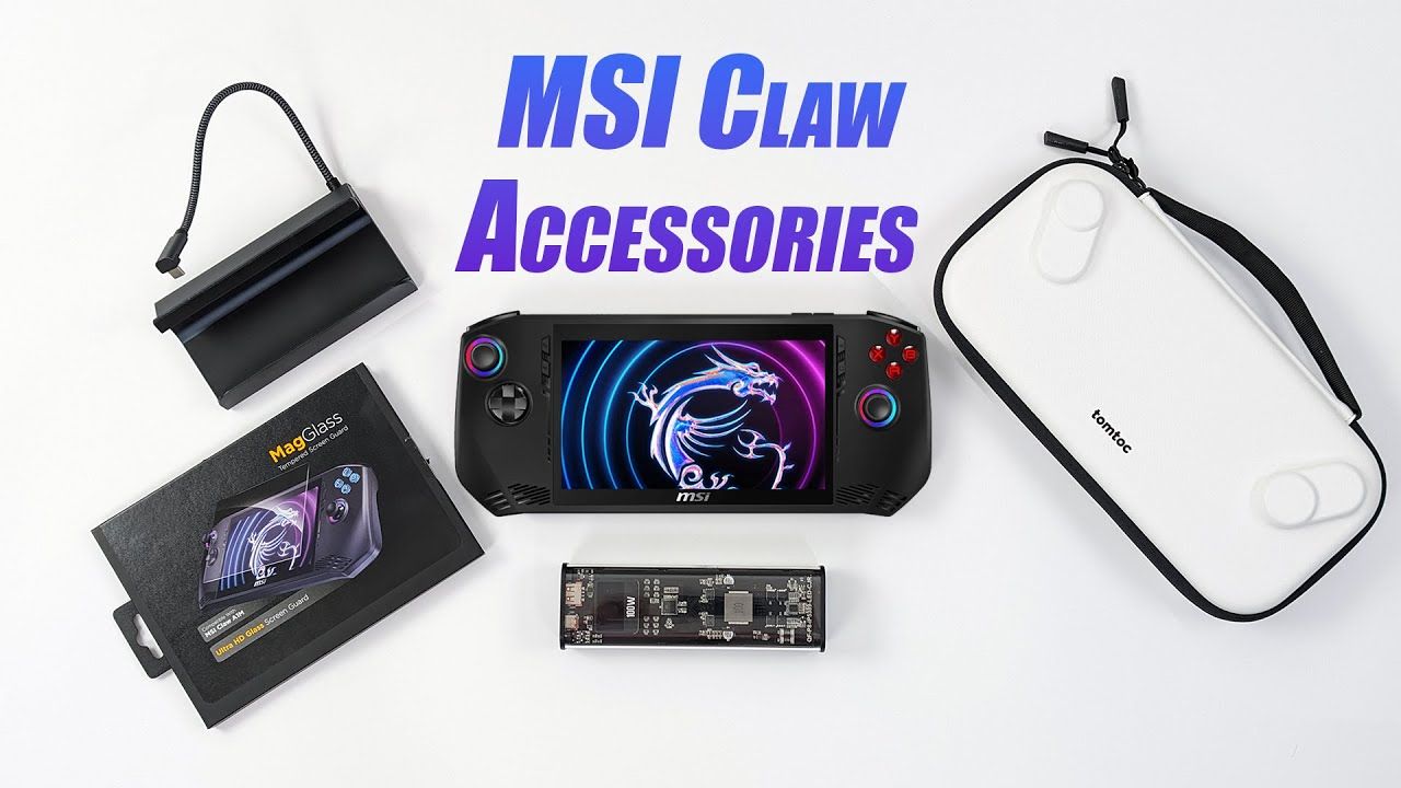MSI Claw Accessories, If Your Still Holding Out Hope For This Hand-held
