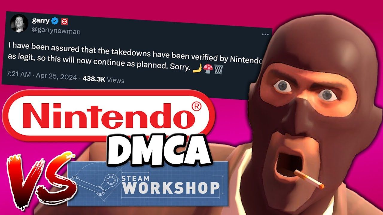 Nintendo Confirmed Steam DMCA Takedowns.. Or Is It Actually An Elaborate TROLL?!