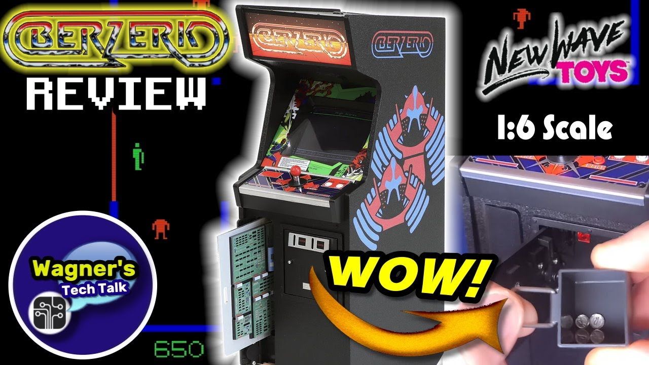 Review: Berzerk X Replicade Mini Arcade by New Wave Toys