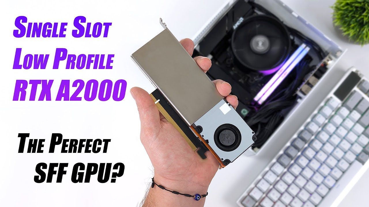 Single Slot Low Profile RTX A2000! The Perfect SFF GPU? n3rdware Cooler Hands On