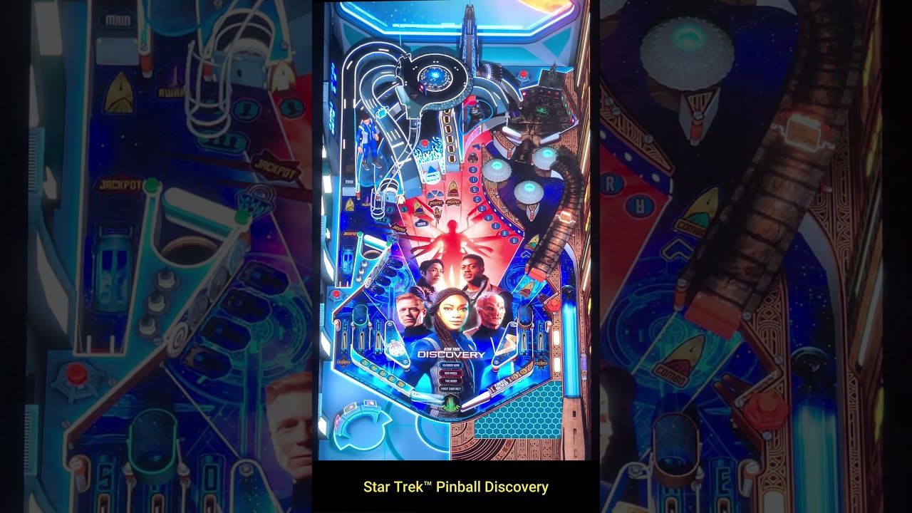 StarTrek Pinball Discovery [Zen Studios] on the AtGames Legends Pinball 4K