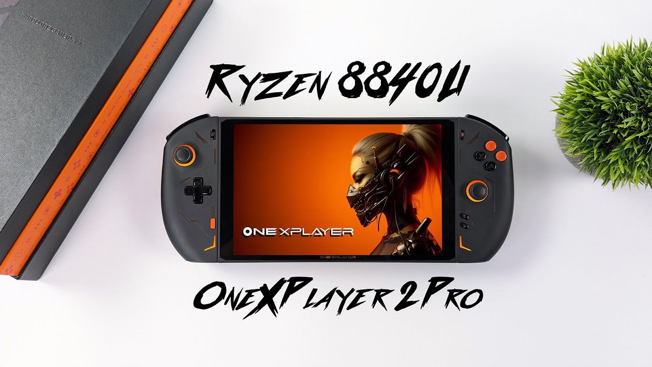 The New 8840U ONEXPLAYER 2 Pro First Look! Big Screen Power In The Palms Of You Hands!