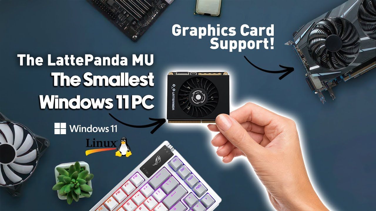 The New LattePanda MU Is The Smallest Windows 11 Mini PC! Hands On First Look