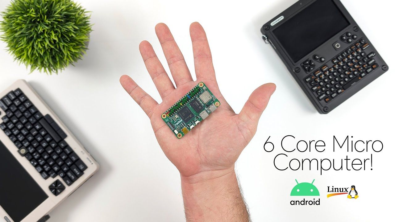 This Micro PC Fits In The Palm Of Your Hand, Fast 6 Core ARM CPU! Android & Linux