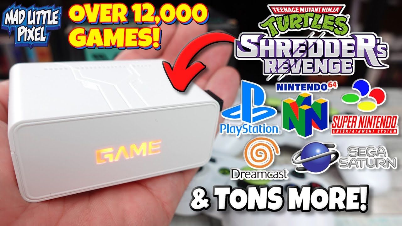 This Retro Emulation Console Is TINY & POWERFUL With Over 12,000 Games!