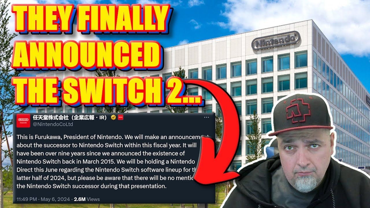 Nintendo Just Announced The Switch 2!