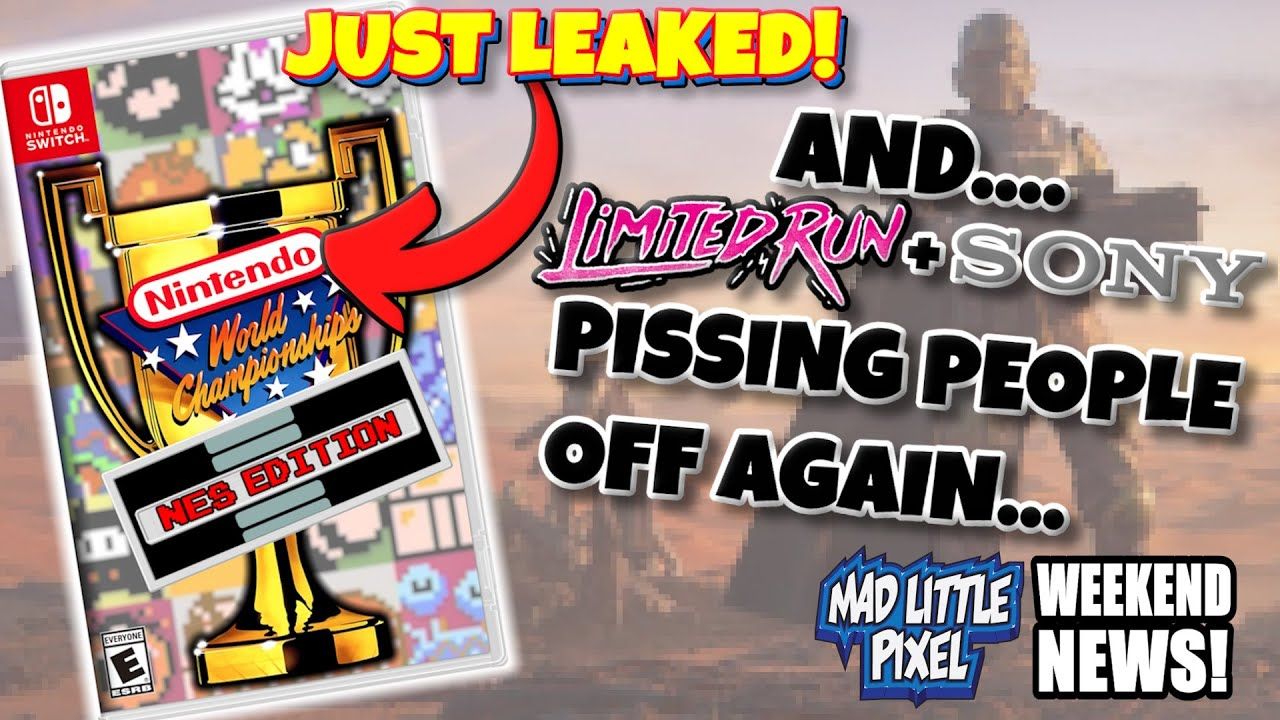Nintendo World Championship LEAKED For Switch + LRG & Sony PISSING PEOPLE OFF! Madpixel Weekend NEWS