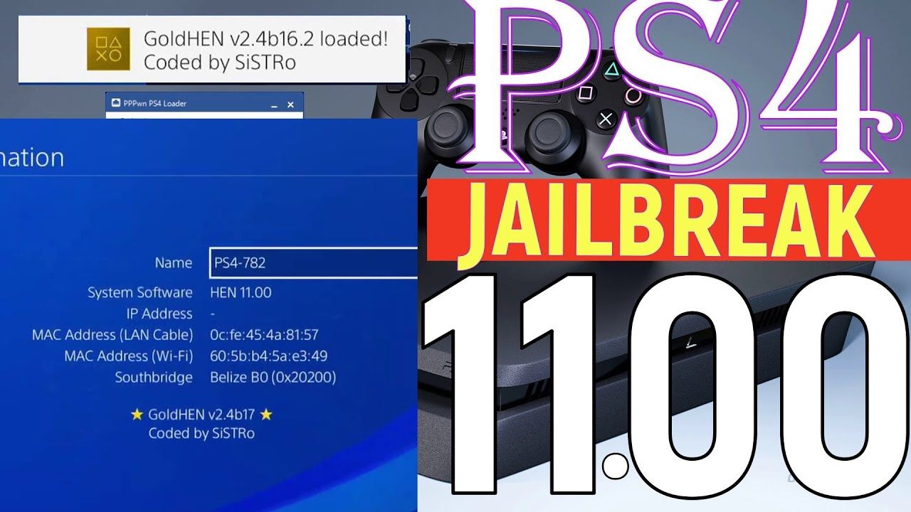 PS4 11.00 Complete Jailbreak Running pkg Games Revealed