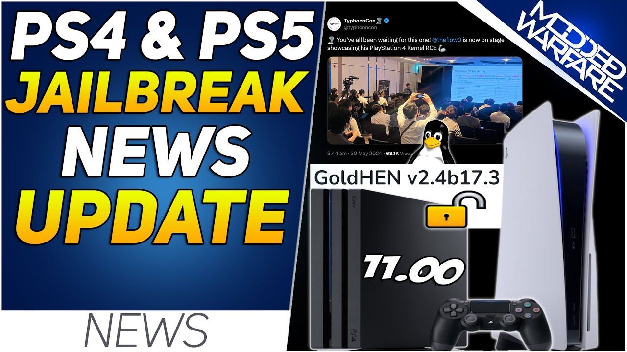 PS4/PS5 Jailbreak News: GoldHEN 2.4b17.3, Linux Loader, theflow’s talk & more!