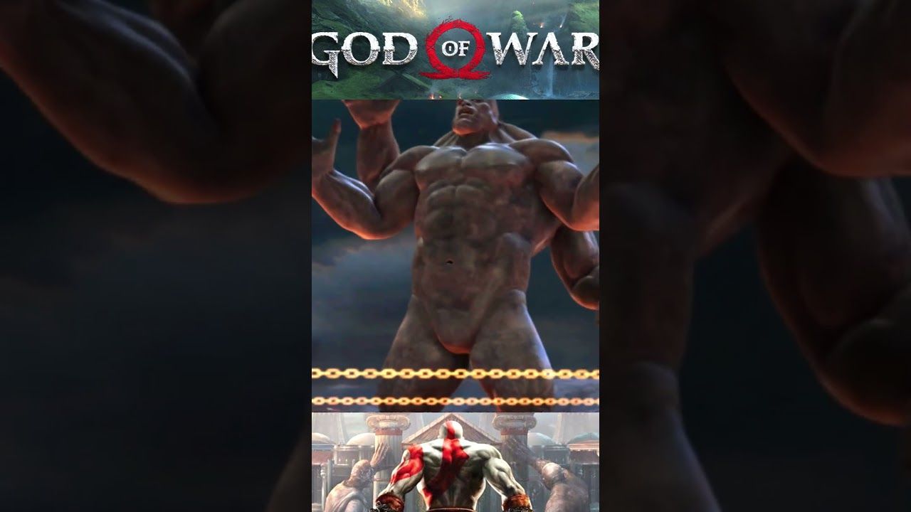 Gods vs Titans – God of War II #godofwar #shorts #titans #gods #zeus #kratos