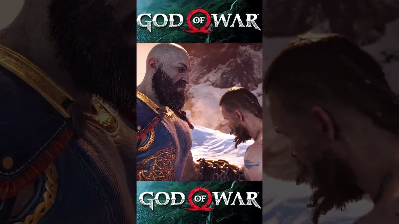 Kratos vs Baldur [4K] God Of War #godofwar #baldor #ps5games