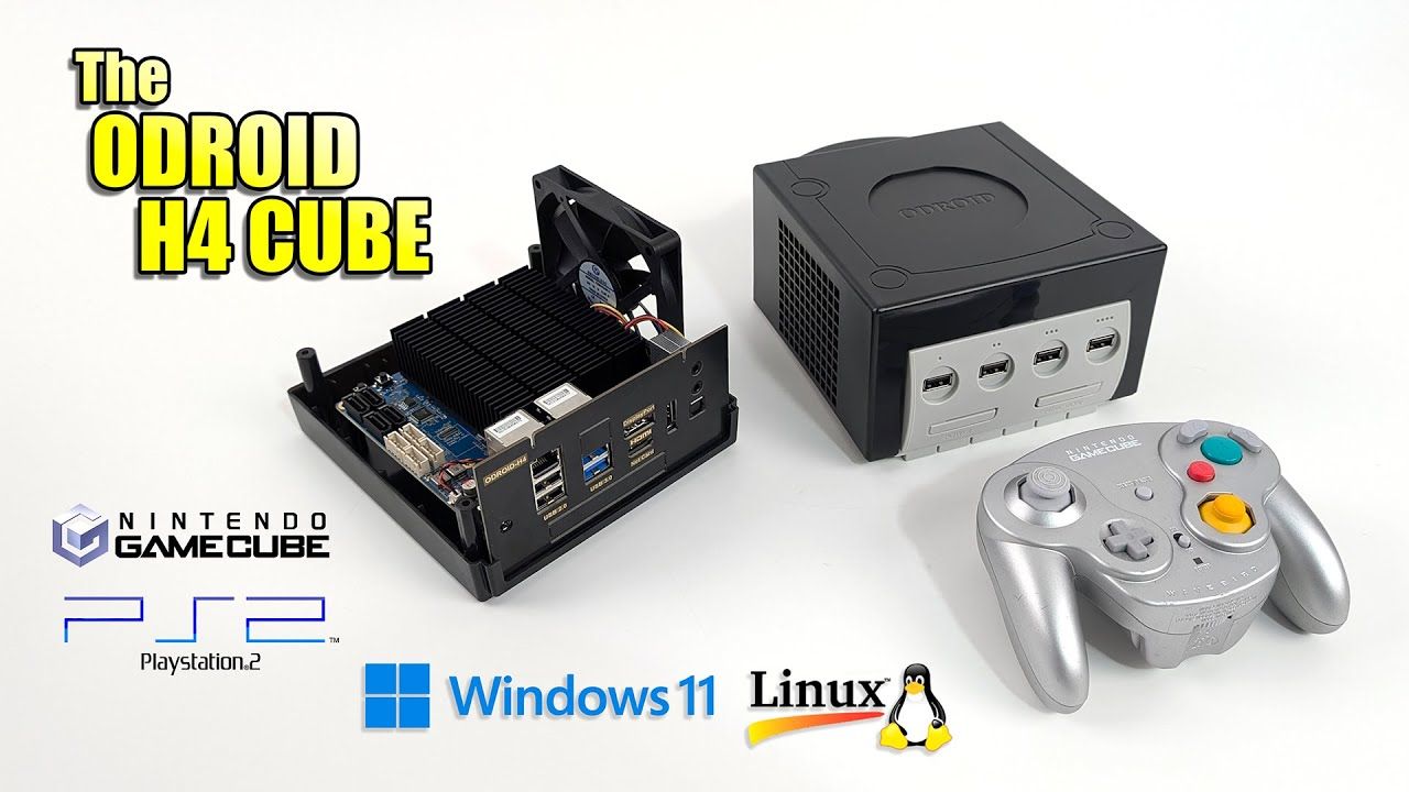 ODROID H4 Cube First Look: The BEST X86 SBC Retro Case Is Here!